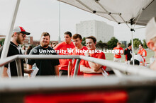Engineering students, faculty and staff attended the College of Engineering’s Big Red Welcome even