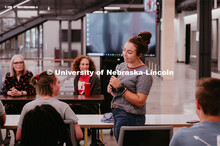 New EMA majors introducing themselves. Johnny Carson Center for Emerging Media Arts. August 30, 2019