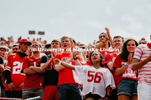 Nebraska vs. Southern Alabama football game. August 31, 2019. 