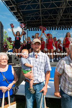 Families of the University Land Grant came to show their support at the Nebraska State Fair. The Uni