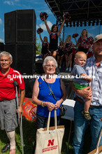 Families of the University Land Grant came to show their support at the Nebraska State Fair. The Uni