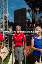 Families of the University Land Grant came to show their support at the Nebraska State Fair. The Uni