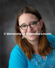 Studio portrait of Tressa Copple, Administrative Associate for Services for Students with Disabiliti