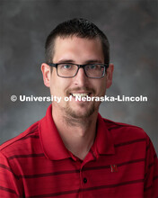 Studio portrait of Robert Hahn, Financial Specialist, College of Arts and Sciences Business Cooperat