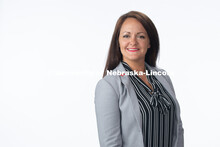 Studio portrait of Jennifer Sheppard, Assistant Professor of Practice, College of Journalism and Mas