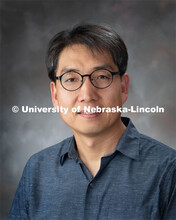 Studio portrait of Hyun Song, Associate Professor, Biological Systems Engineering. September 5, 2019