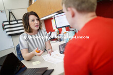 Academic Advisor, Lindsay Kretchman, works with students to help them find the right major. Explore 