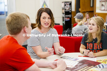 Academic Advisor, Lindsay Kretchman, works with students to help them find the right major. Explore 