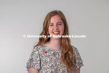 Studio portrait of Mary Heng, Admissions. September 10, 2019. 