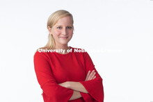 Studio portrait of Lauryn Higgins, Adjunct Professor, College of Journalism and Mass Communications.