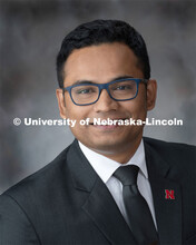 Studio portrait of Tirthankar Roy, Assistant Professor, Civil Engineering. September 11, 2019. 