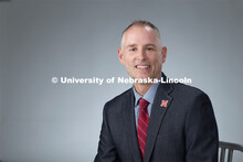 Studio portrait of Paul Springer, Associate Professor and Interim Chair of Child, Youth and Family S