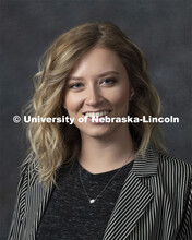 Studio portrait of McKenna Copsey, Hospitality, Restaurant and Tourism Management. September 12, 201