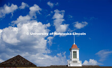 Love Library cupola, city campus. September 12, 2019. 