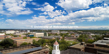 Love Library cupola, city campus. September 12, 2019. 