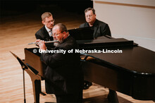 Pictured, John Bailey, Professor of Flute. The Glenn Korff School of Music celebrates 125th annivers