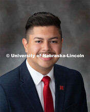Studio portrait of Miguel Avila Garcia, 2019 McNair Scholars. September 12, 2019. 
