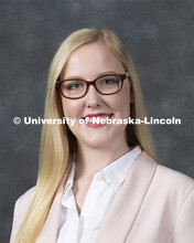 Studio portrait of Therese Lux, Hospitality, Restaurant and Tourism Management. September 12, 2019. 