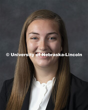 Studio portrait of Chelsea Wilkinson, Hospitality, Restaurant and Tourism Management. September 12, 