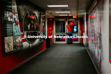 Herbie walking out the tunnel and slapping some luck. Herbie Husker photo shoot, pictured throughout