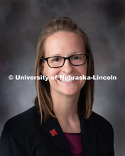 Studio portrait of Jillian Manzer, Instructional Design Technology Specialist, Center for transforma