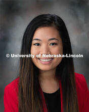 Studio portrait of My-Linh Luc, 2019 McNair Scholars. September 16, 2019. 
