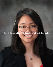 Studio portrait of Clarice Ann Santos, 2019 McNair Scholars. September 16, 2019. 
