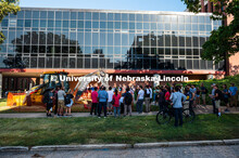 The College of Engineering expansion projects have temporarily unearthed a time capsule buried in 19