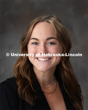 Studio portrait of Zoe Erickson, 2019 McNair Scholars. September 23, 2019. 