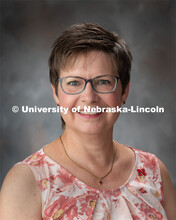 Studio portrait of Cindy Miesbach, Business and Finance. September 25, 2019 