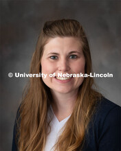 Studio portrait of Melissa Mracek, 4-H Educator, Panhandle Research and Extension Educator. Septembe