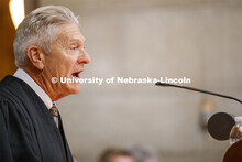 UNL law students and others from Creighton who passed the bar were sworn in Thursday in the Capitol 