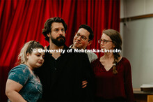 UNL Opera members rehearse Tyler White’s, The Gambler’s Son. UNL Opera will bring the world prem