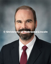 Studio portrait of Jacob Dowd, Federal Relations Coordinator, Central Administration. October 2, 201