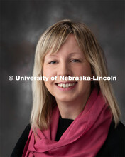 Studio portrait of Jessica Herzog, Office Associate, Chemistry. October 4, 2019. 