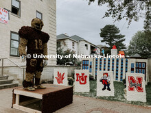 Homecoming Displays. October 4, 2019. 