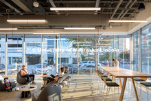 University of Nebraska - Johnny Carson Center for Emerging Media Arts. Photo courtesy of HDR © 2019