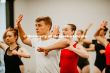 Dance Masters Class in the Johnny Carson Center for Emerging Media Arts dance studios. October 27, 2