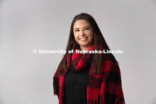 Studio portrait of Kimberly Ruiz, NCPA, Senior Assistant Director - Wellness Counselor, Office of Ad