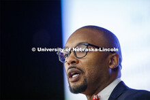 Marco Barker, Vice Chancellor for Diversity and Inclusion, gives the State of Diversity and Inclusio