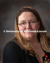 Studio portrait of Wendy Klein, Research Laboratory Manager, Animal Science. October 29, 2019. 