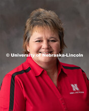 Studio portrait of Denise Koranda, Animal Technician, Institutional Animal Care Program. October 29,