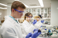 Limei Zhang, Assistant Professor, Department of Biochemistry/Redox Biology Center works with growing