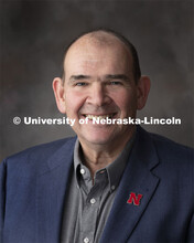 Studio portrait of Nick Monk, Director of the Center for Transformative Teaching. November 21, 2019.