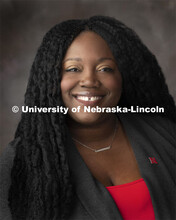 Studio portrait of Jerri Harner, Executive Assistant for the Office of Diversity and Inclusion. Dece