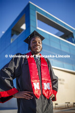 Quincey Bernard, an international business student graduating this December, plans to use what he's 