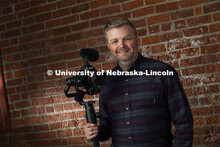 Studio portrait of Curtis Bright, Broadcast Specialist, Office of University Communication. December