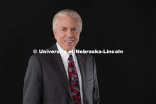 Studio portrait of Steve Thompson, Assistant Dean for Business and Financial Affairs and Chief Opera