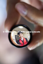 David Nguyen, a senior biochemistry major from Lincoln, will graduate this weekend with a degree in 
