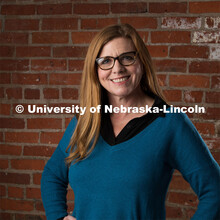 Studio portrait of Carrie Hulsey-Greene, Director of Reputation Public Safety Communication, Office 